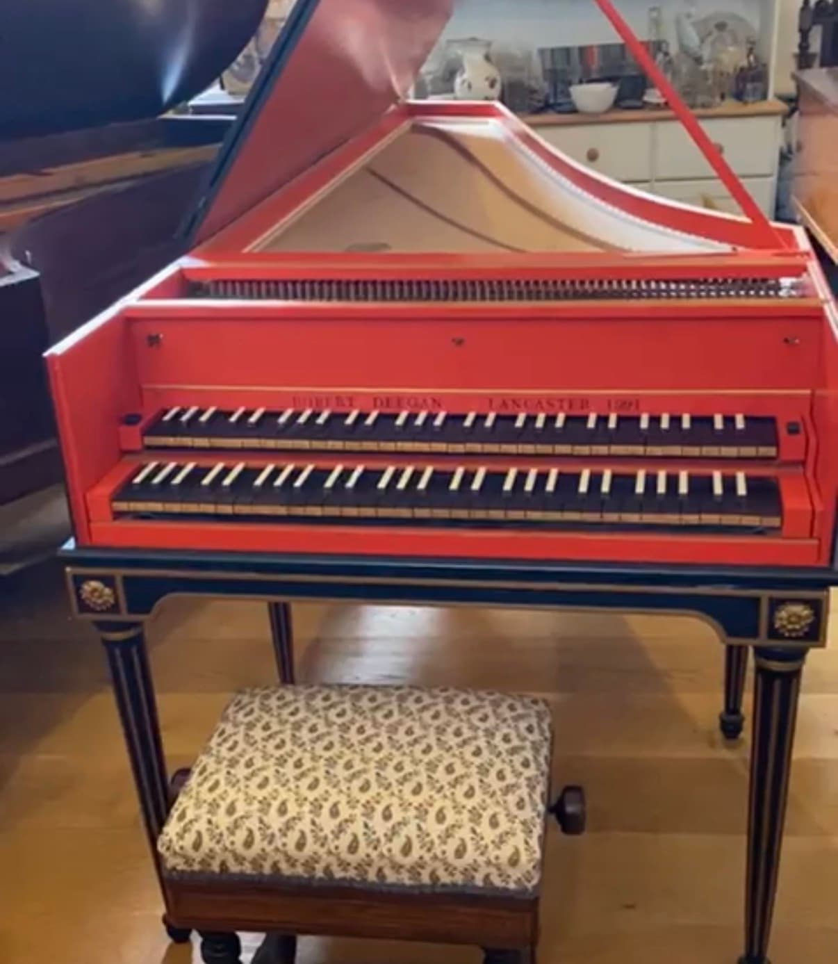 French Harpsichord by Robert Deegan